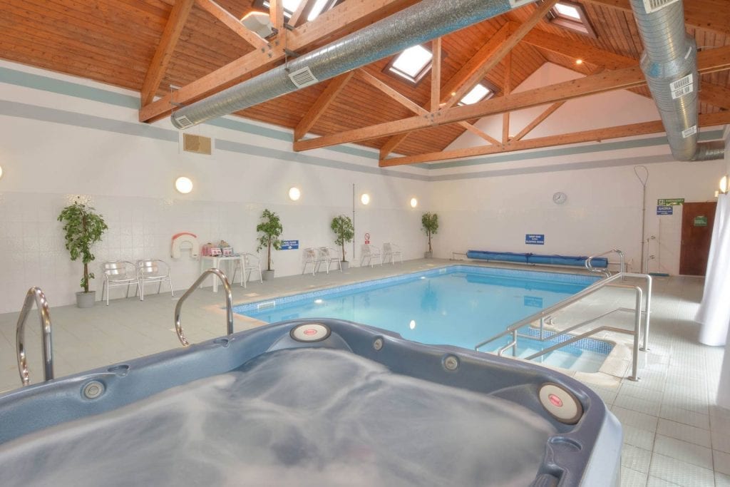 Guests have use of our swimming pool, jacuzzi and gym at our self catering resort near Oban, Scotland
