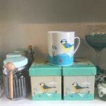 Mugs and Gin Glasses to buy in our Gift Shop at Melfort Village