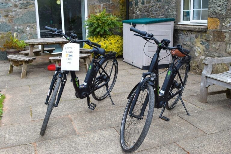 E-bikes for Hire at Melfort Village