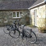 E-bikes are available to hire from Reception at Melfort Village