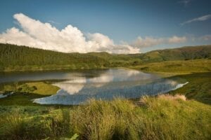 Our fishing lochan at Melfort Village
