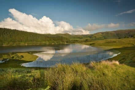 Our fishing lochan at Melfort Village