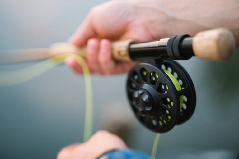 Fly fish for wild brown trout on our fishing lochan at Melfort Village