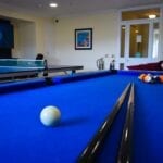 Pool Table in the Walled Garden Games Room