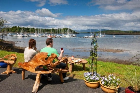 The View from Poppies of Oban