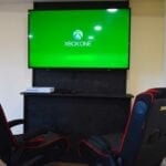 Xbox Gaming Station in the Walled Garden Games Room