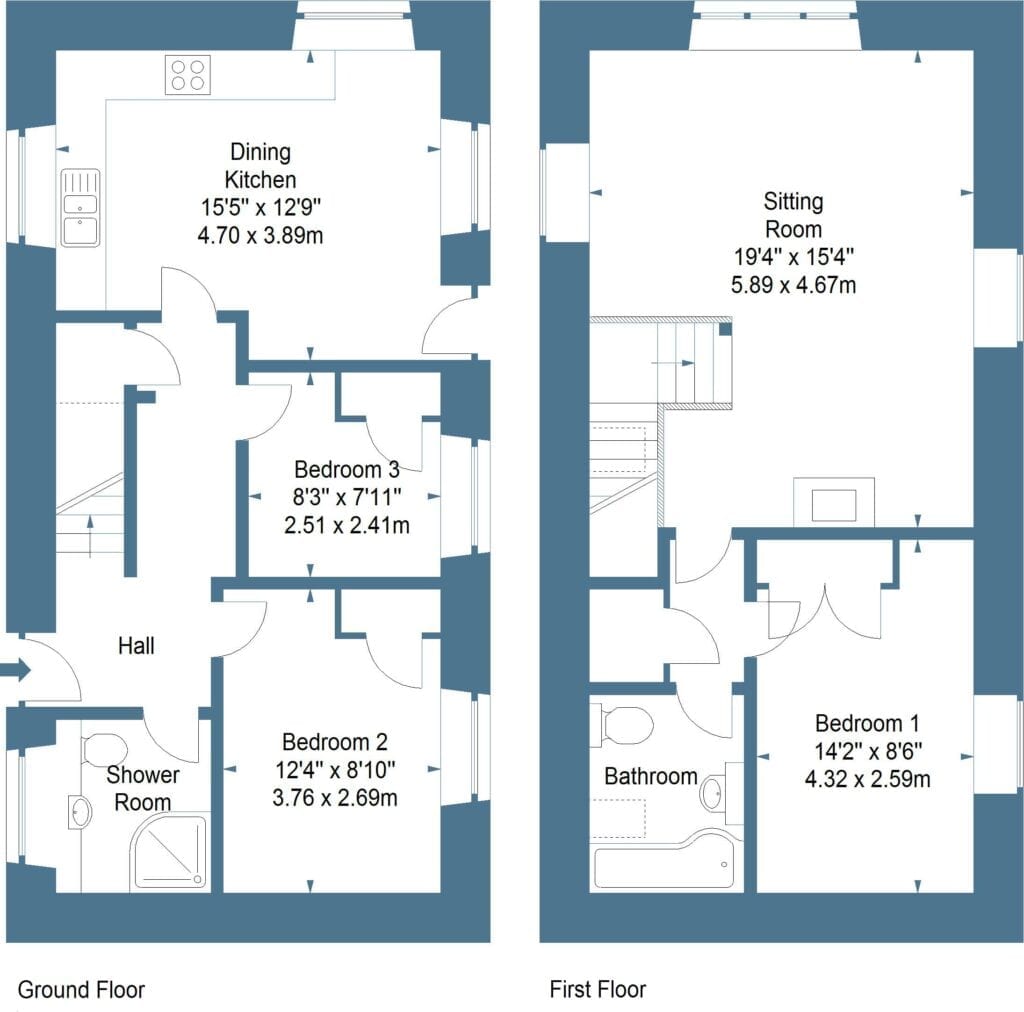 Old Haybarn Floorplan