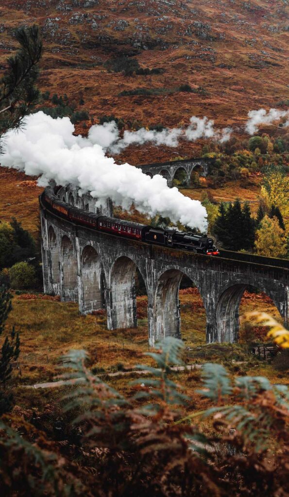 The Jacobite Steam Train AKA Hogwarts Express